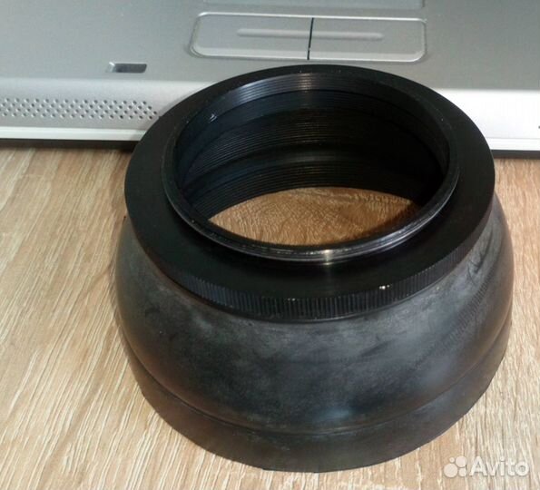 Бленда складная резиновая резьба 62 мм