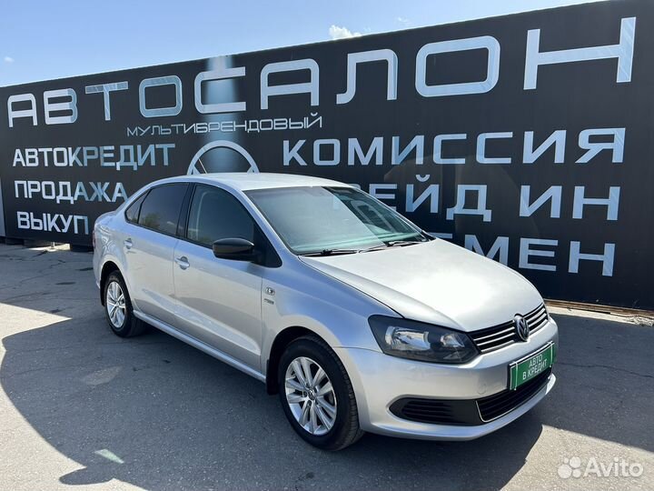 Volkswagen Polo 1.6 AT, 2013, 126 000 км