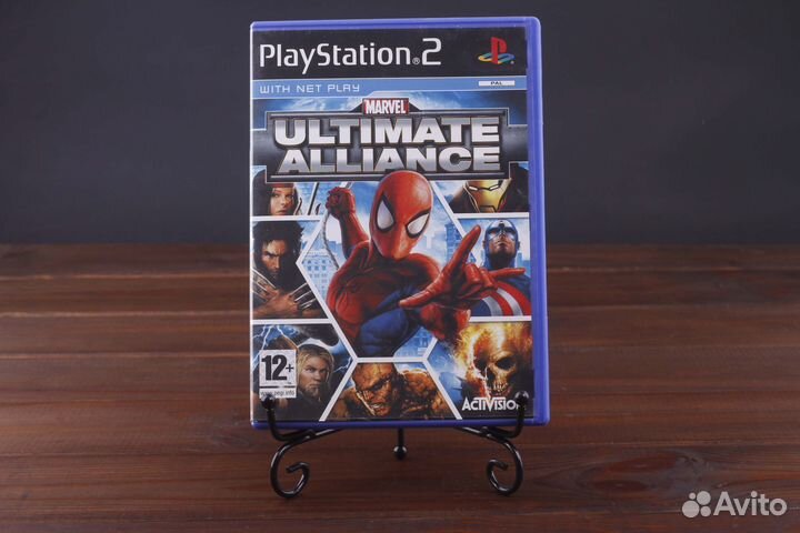PS2 Marvel Ultimate Alliance Лицензия