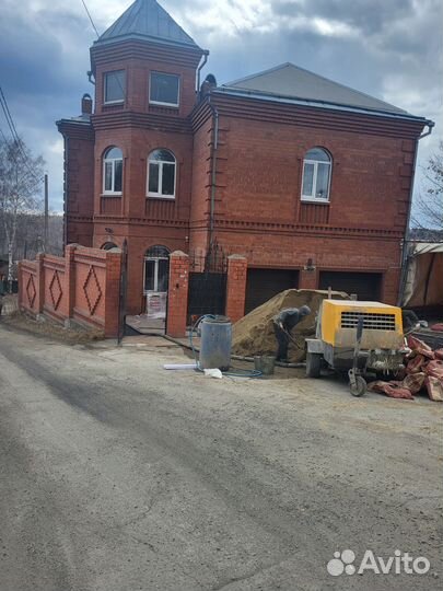 Пневмонагнетатель для полусухой стяжки
