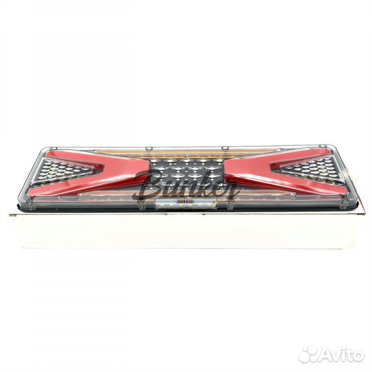 Задние диодные фонари 12-24V 455mm*120mm W006