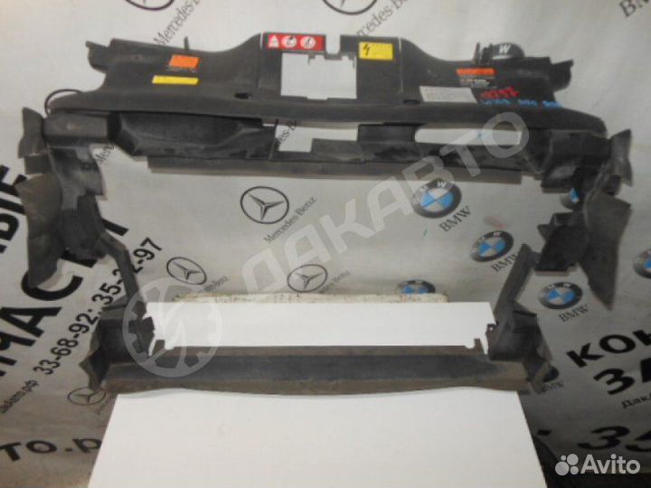 Воздуховод радиатора Mercedes-Benz A W169