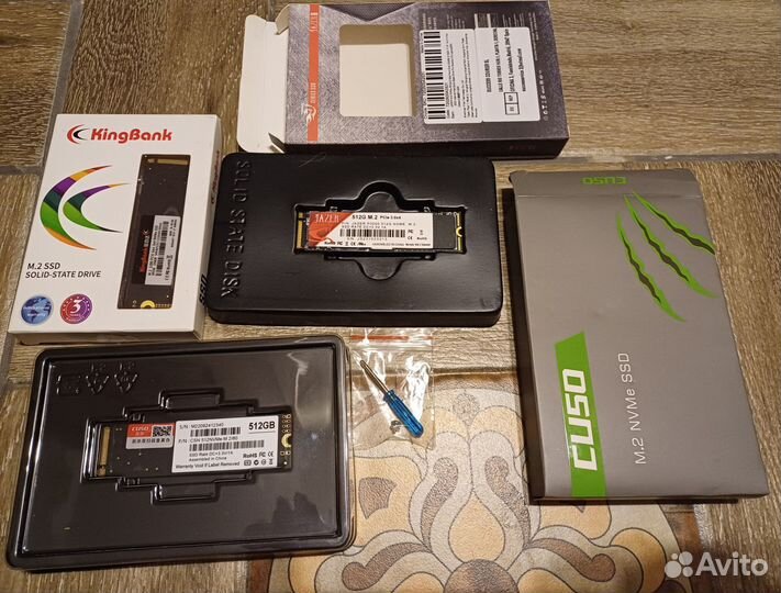 SSD ссд SATA и nvme