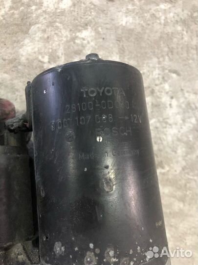 Стартер Toyota Corolla, Avensis 4ZZ-FE 3ZZ-FE