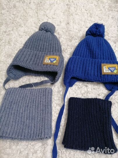Шапка детская зимняя