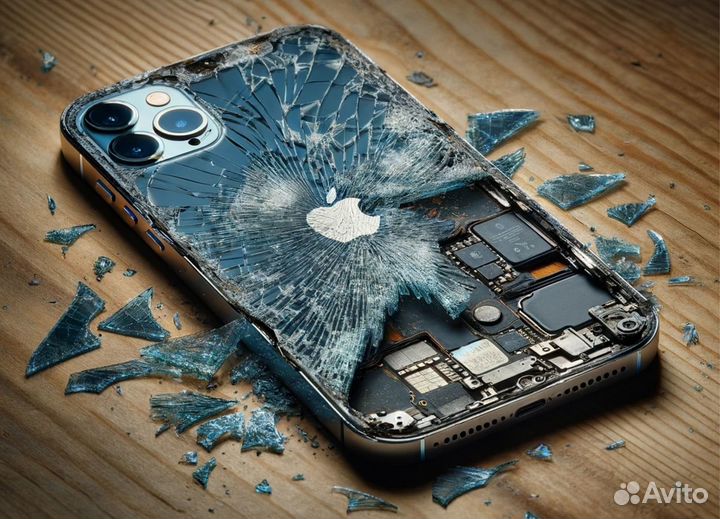 Замена заднего стекла iPhone