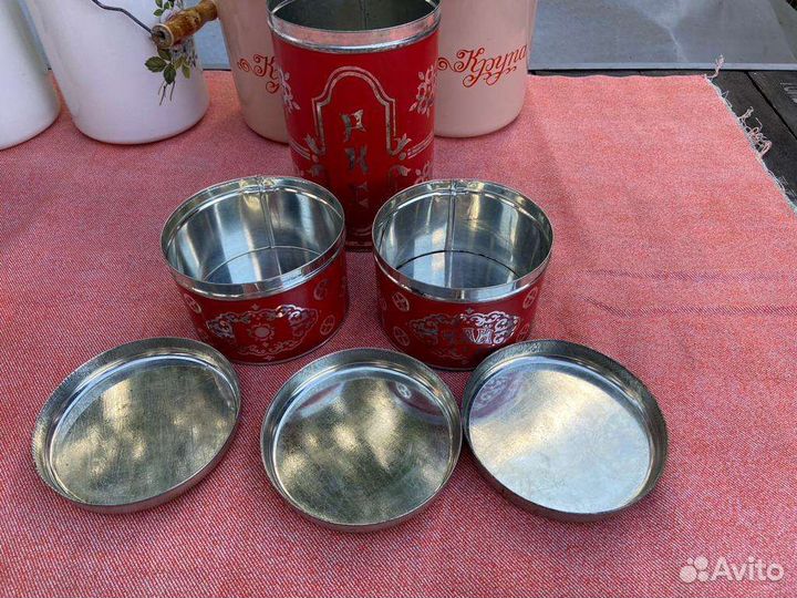 Эмалированная посуда СССР