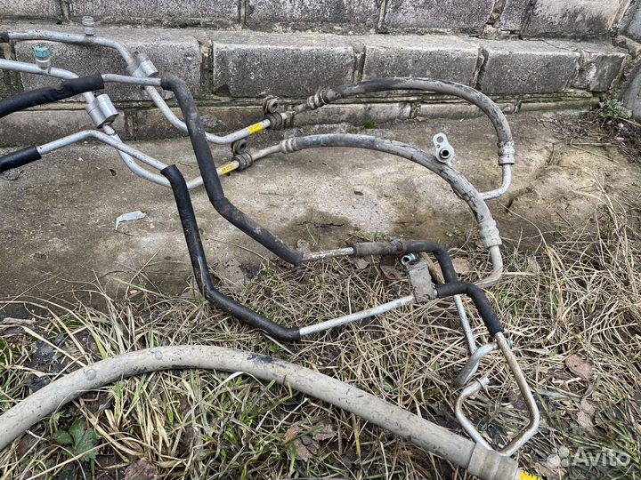 Hyundai accent трубки кондиционера