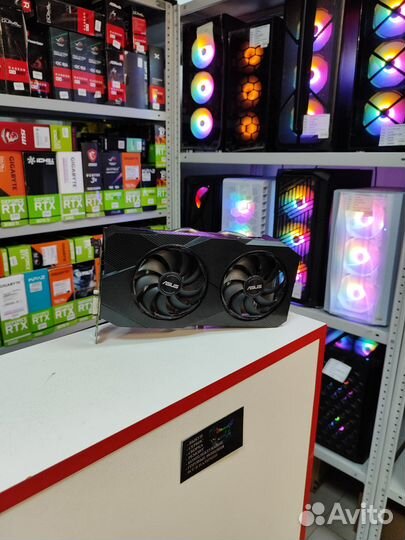 Видеокарта asus GTX 1660 super Dual EVO