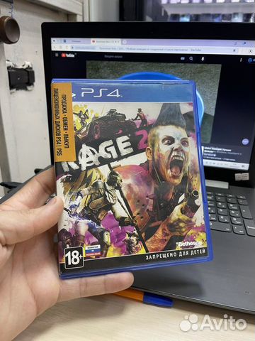 Диски на ps4 Rage 2