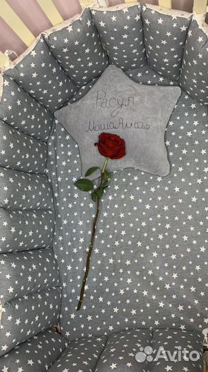 Бортик косичка, бортик заборчик