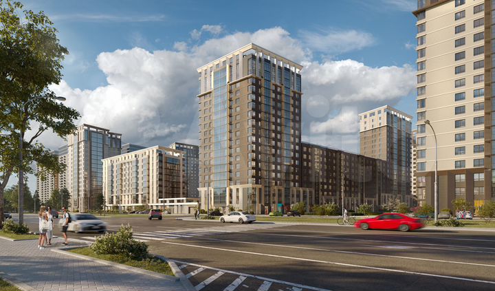 Квартира-студия, 29,1 м², 13/18 эт.