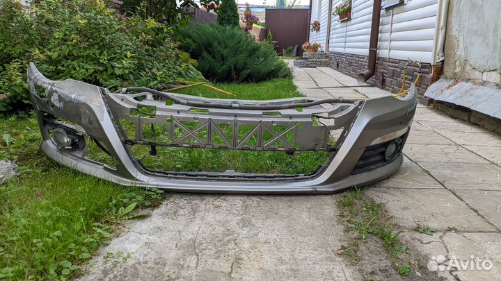 Бампер передний passat cc