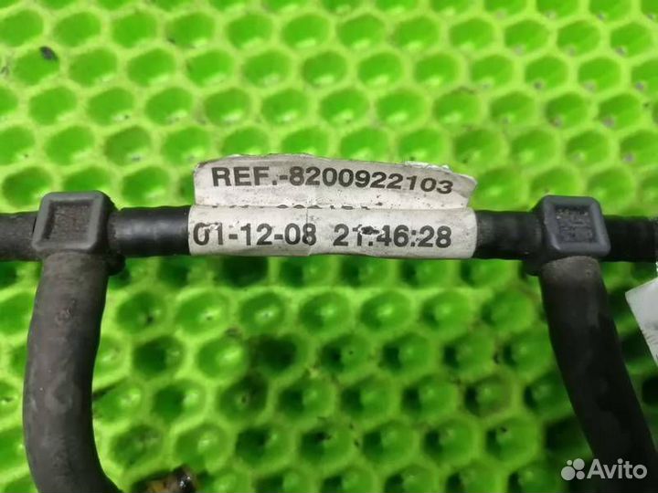 Трубка топливная обратка на форсунки K9K Renault