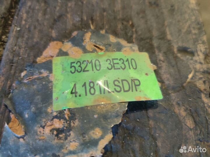 Мост задний Kia Sorento 4.181