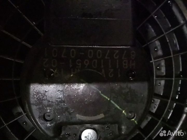 Моторчик печки Mazda3 BM