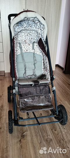 Детские санки коляска ника