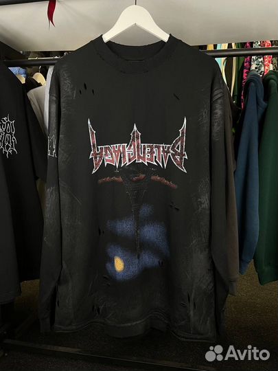 Лонгслив Balenciaga Moon Paris