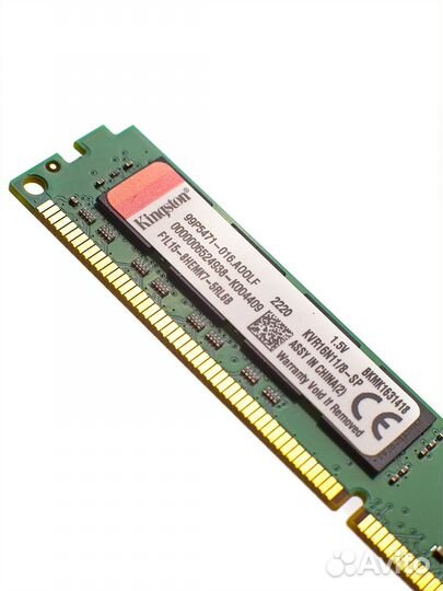 DDR3 8GB 1600 Mhz Kingston для пк