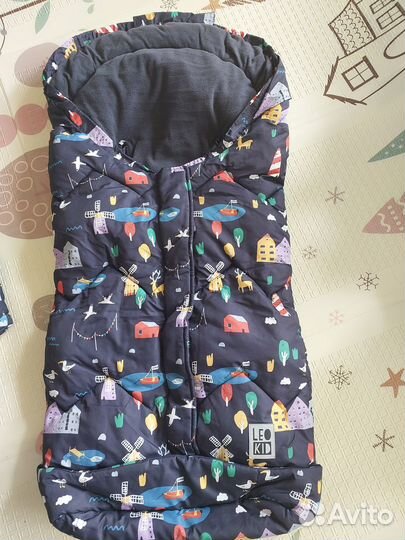 Конверт и муфты Варежки Leokid