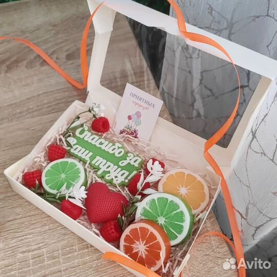 Подарочный набор мыла ручной работы