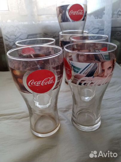 Посуда бокалы coca cola