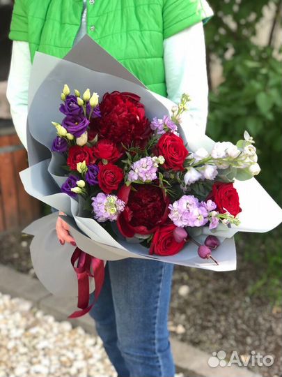 Составные букеты. Быстрая доставка в Москве и мо