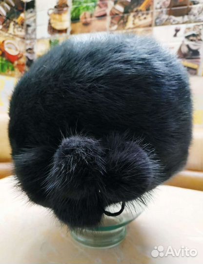 Шапка норковая женская 58 размер