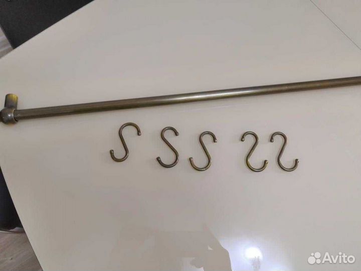 Рейлинг кухонный (темная бронза)