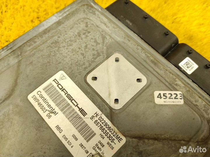 Эбу двигателя Porsche Cayenne 957 9PA M48.01 4.8