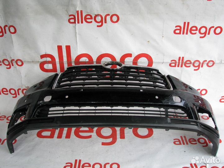 Toyota Highlander 3 бампер передний 2012+