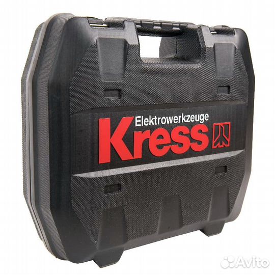 Акк дрель-шуруповерт kress KU124 (20В; 2 АКБ; 4,0Ач; 63Нм; 2кг; кейс)