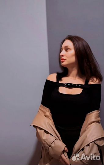 Боди женское черное 42, 44