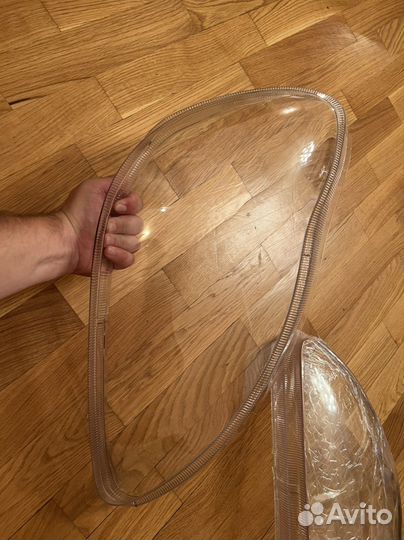 Новые стекла фар Mercedes-Benz s-class W220