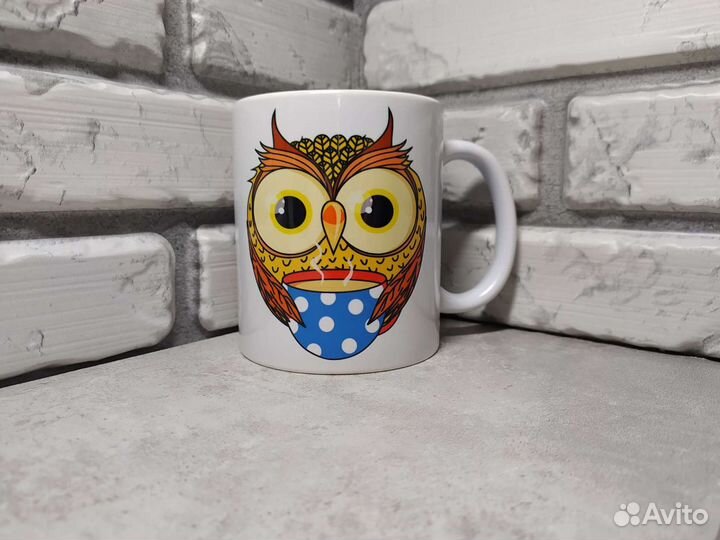 Кружка сувенирная с принтом 