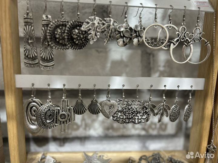 Серьги ручной работы