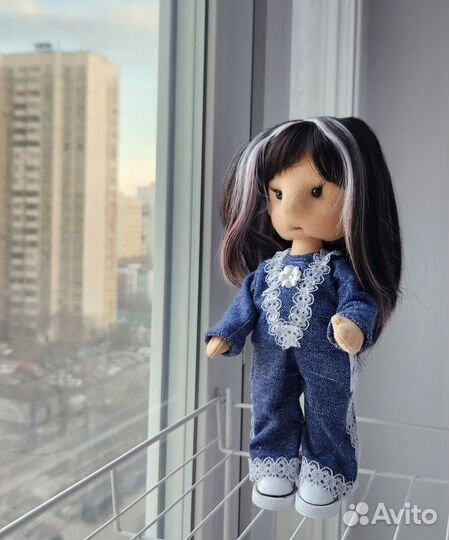 Текстильная кукла Иришка