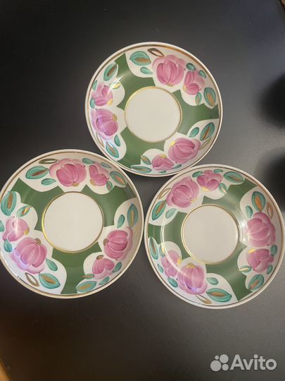 Чайный сервиз неполный Вербилки / дмитровский фз