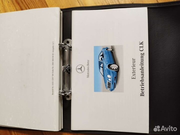 Книжка инструкция Мерседес