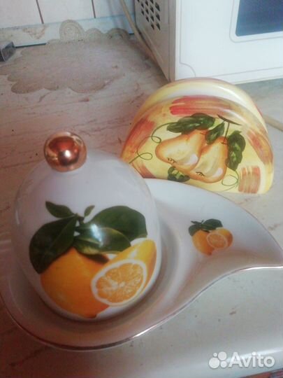 Лимонница, салфетницуа фарфор