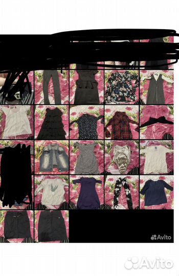 Вещи пакетом на девочку