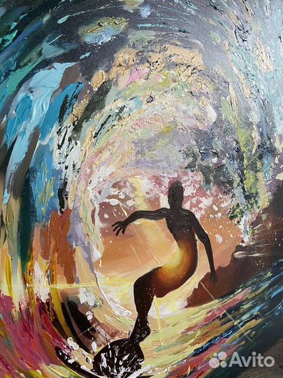 Картина интерьерная Серфинг