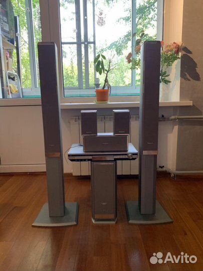 Домашний кинотеатр cd-dvd 5.1 panasonic Sa ht 860