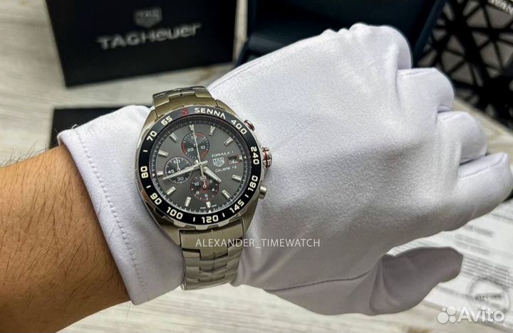 Тяжелые мужские часы Tag Heuer Formula 1