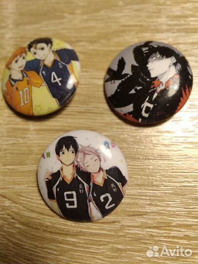 Аниме значки