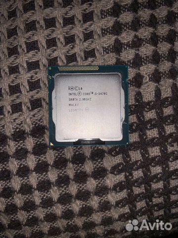 Процессор Intel Core i5 3470S купить в Москве | Электроника | Авито