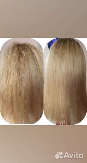 Кератин/ботокс/полировка/коллаген/ холодное восста