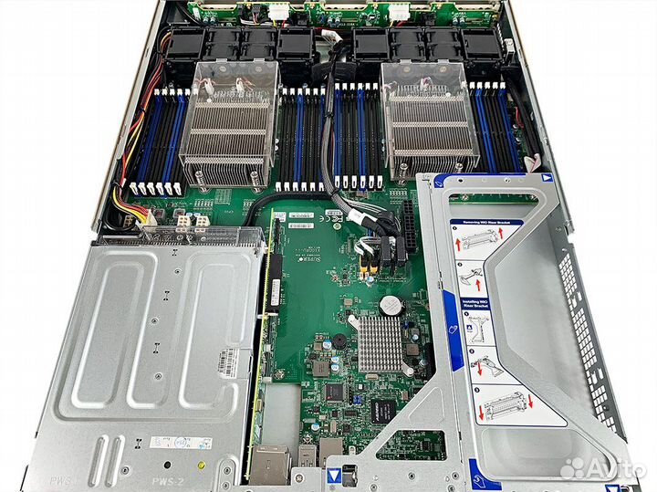 Сервер Supermicro 1028U-E1CR4T+ 2x E5-2643v4 64Gb