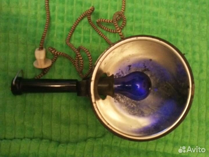 Фиолетовая лампа рефлектор СССР минина