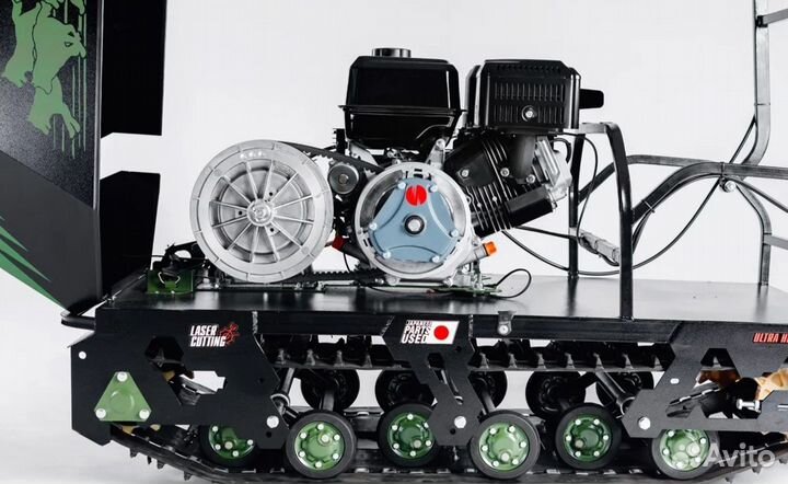 Мотобуксировщик ikudzo-robin-subaru terrain 1500/7